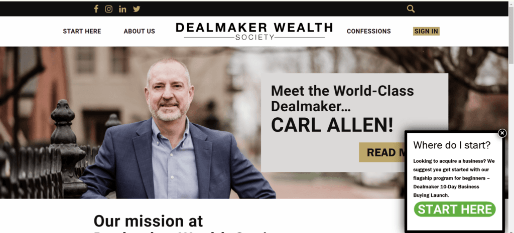 Carl Allen – The Equity Partner Program