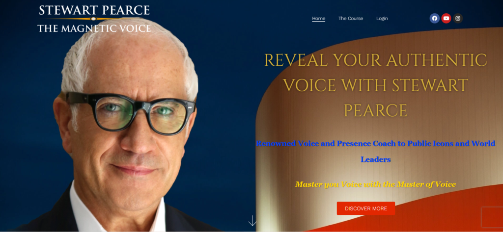 Stewart Pearce – The Magnetic Voice