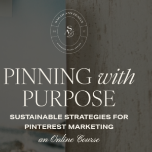 Sarah Ann – Pinning with Purpose