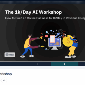 Ben Adkins - $1k/Day AI Business Workshop
