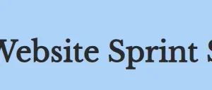 Alyssa Brady – The Website Sprint System