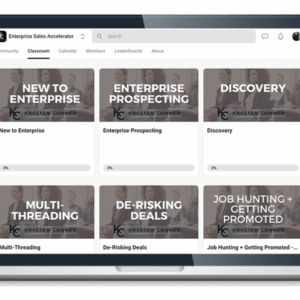 Krysten Conner – Enterprise Sales Accelerator
