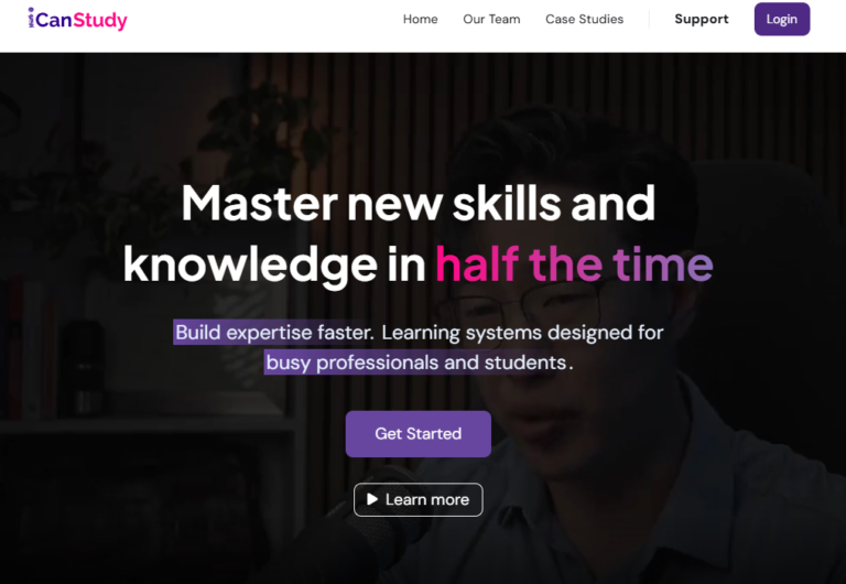 Justin Sung – iCanStudy